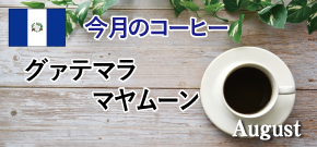 今月のコーヒー