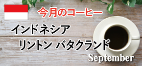 今月のコーヒー