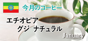 今月のコーヒー
