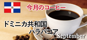 今月のコーヒー
