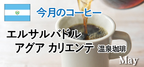 今月のコーヒー